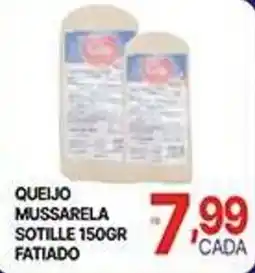 Supermercados Santa Helena Queijo mussarela sotille fatiado oferta