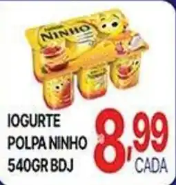 Supermercados Santa Helena Iogurte polpa ninho oferta
