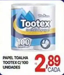 Supermercados Santa Helena papel toalha tootex c/100 unidades oferta