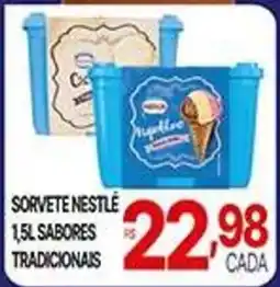 Supermercados Santa Helena Sorvete Nestlé oferta
