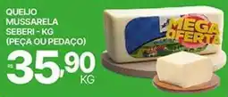 Supermercados Santa Helena Queijo mussarela seberi oferta