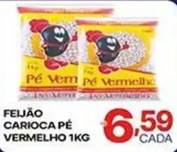 Supermercados Santa Helena Feijão carioca pé vermelho oferta