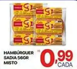 Supermercados Santa Helena Hambúrguer sadia 56gr misto oferta