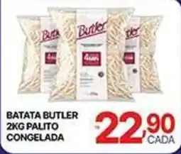 Supermercados Santa Helena batata butler 2kg palito congelada oferta