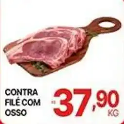 Supermercados Santa Helena Contra filé com osso oferta