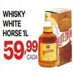 Supermercados Santa Helena whisky white horse 1l oferta
