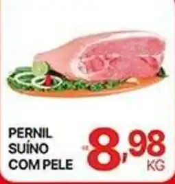 Supermercados Santa Helena Pernil suíno com pele oferta