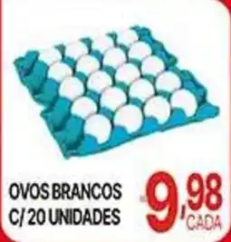 Supermercados Santa Helena ovos brancos oferta