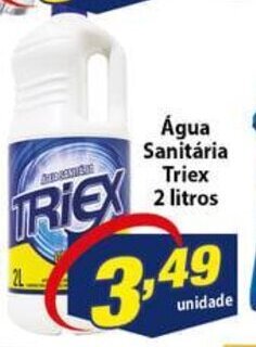 Vencedor Atacadista Agua Sanitaria Triex 2L oferta
