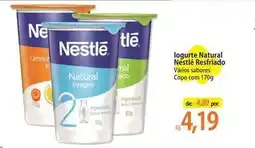 Atacadão Nestlé - iogurte natural nestle refriado oferta