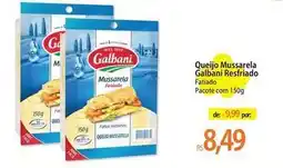Atacadão Galbani - queijo mussarela rastriado oferta