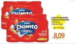 Atacadão Nestlé - leite fermentado chamyo refriado oferta