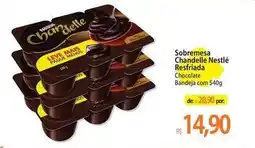Atacadão Nestlé - sobremesa chandelle resfriada oferta