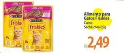Atacadão Purina - alimento para gatos friskies carne oferta