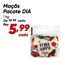 Dia Pacote - maçãs oferta
