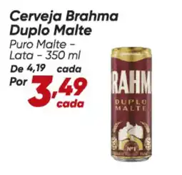 Dia Brahma - cerveja duplo malte oferta