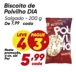Dia Dia - biscoito de polvilho oferta