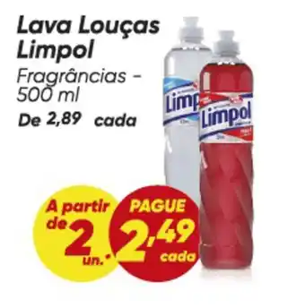 Dia Limpol - lava louças oferta