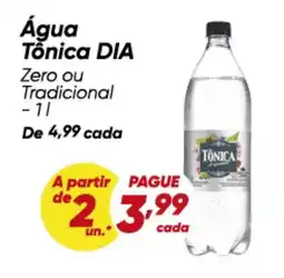 Dia Dia - água tônica oferta
