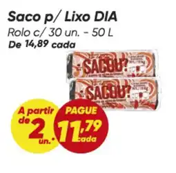 Dia Dia - saco p/lixo oferta