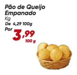 Dia De - pão de queijo empanado oferta