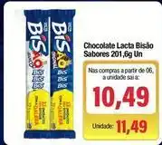 Spani Atacadista Bis - chocolate lacta sabores 201,6g un oferta