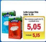 Spani Atacadista Lider - leite longa vida oferta