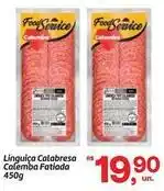 Fort Atacadista Rs - linguiça calabresa calemba fatiada oferta