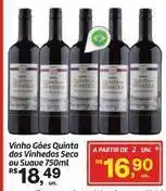 Fort Atacadista Minha quinta - vinho goes dos vinhedos seco ou suave oferta