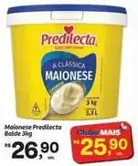 Fort Atacadista Predilecta - maionese balde 3kg oferta