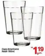 Fort Atacadista Nadir - copo americano 190ml oferta