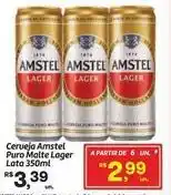 Fort Atacadista Amstel - cerveja puro malte lager oferta