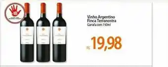 Atacadão Vinho Argentino Finca Terranostra oferta