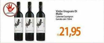 Atacadão Vinho Uruguaio Di Mallo oferta