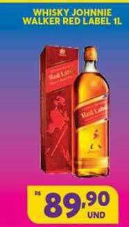 Atacadão Centro Sul Whisky Johnnie Walker Red Label oferta