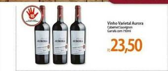 Atacadão Vinho Varietal Aurora oferta