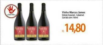 Atacadão Vinho Marcus James oferta