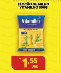 Atacadão Centro Sul Flocão De Milho Vitamilho oferta