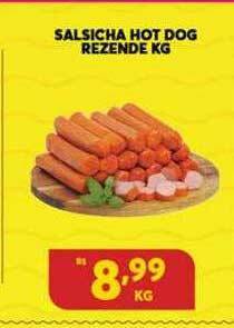 Atacadão Centro Sul Salsicha Hot Dog Rezende oferta