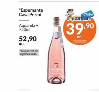 Zaffari Espumante Casa Perini oferta
