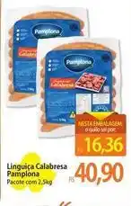 Atacadão Pamplona - linguica calabresa oferta