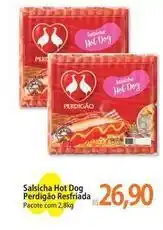 Atacadão Perdigão - salsicha hot dog oferta