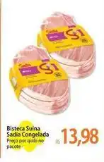 Atacadão Sadia - bisteca suina oferta