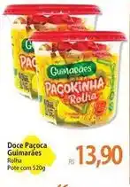 Atacadão Guimarães - doce paçoca oferta