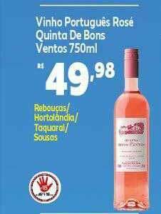 GoodBom Vinho Português Rosé Quinta De Bons Ventos oferta