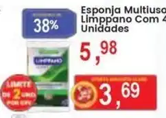 Federzoni Supermercados Esponja Multiusos Limppano oferta