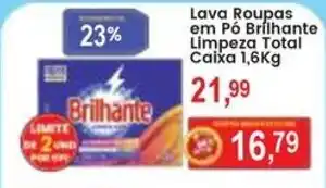 Lava Roupas em Pó Brilhante