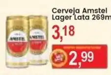 Federzoni Supermercados Cerveja Amstel Lager Lata oferta