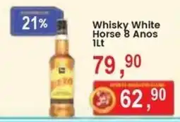 Federzoni Supermercados Whisky White Horse 8 Anos oferta