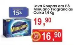 Federzoni Supermercados Lava Roupas em Pó Minuano Fragrâncias oferta